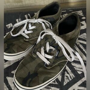 Kids Camo Vans